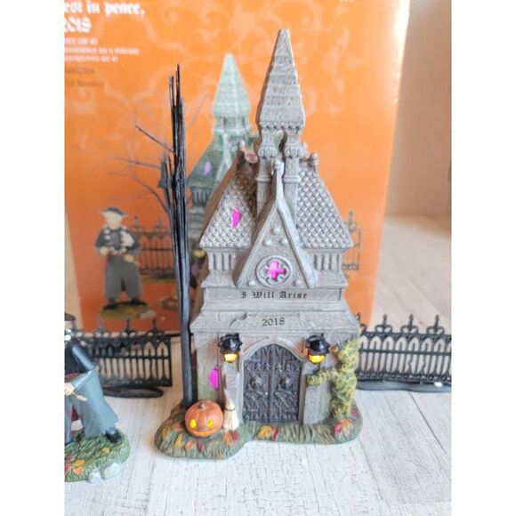 Dept 56 6002304 Rest in peace 2018 Halloween Village accessory - Picture 4 of 9